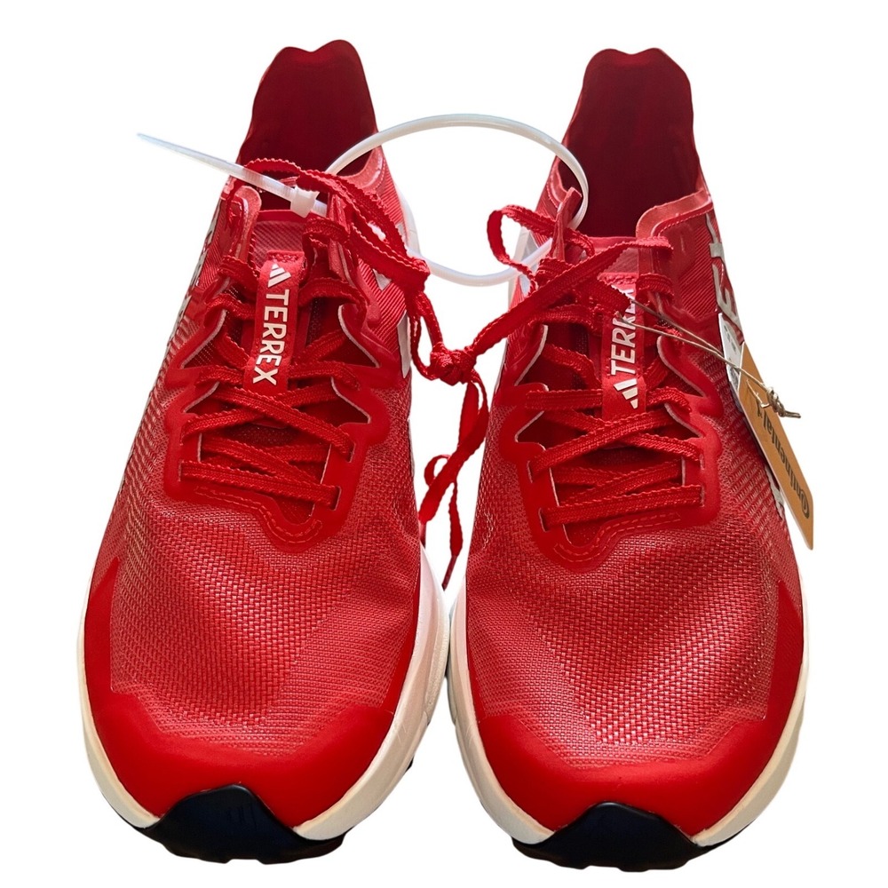 Adidas Terrex Agravic Speed Mens Red Trail Running Shoes IF4029 Size 10 NWT